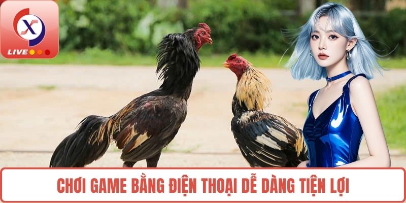 Chơi game bằng điện thoại dễ dàng tiện lợi