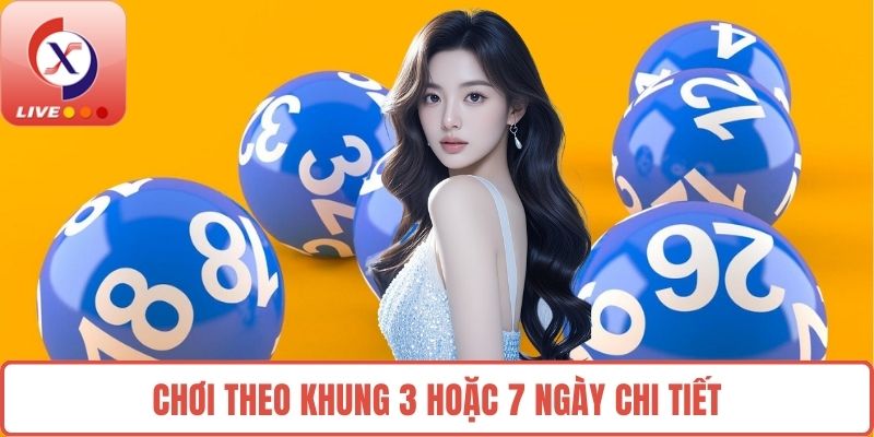 Chơi theo khung 3 hoặc 7 ngày chi tiết