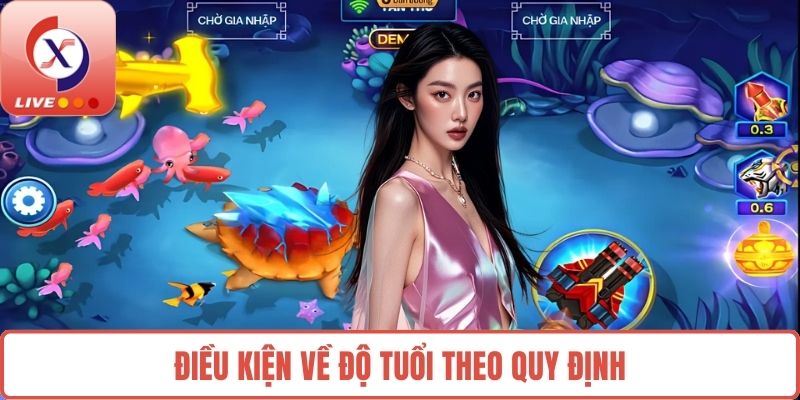 Điều kiện về độ tuổi theo quy định
